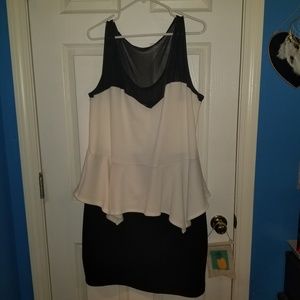 Black and White Dress